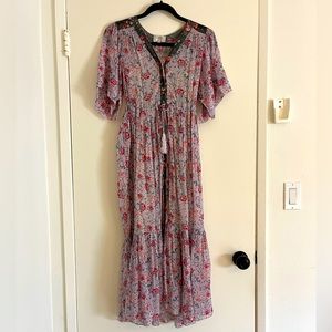 Johnny Was - JADE collection. Floral Dress.